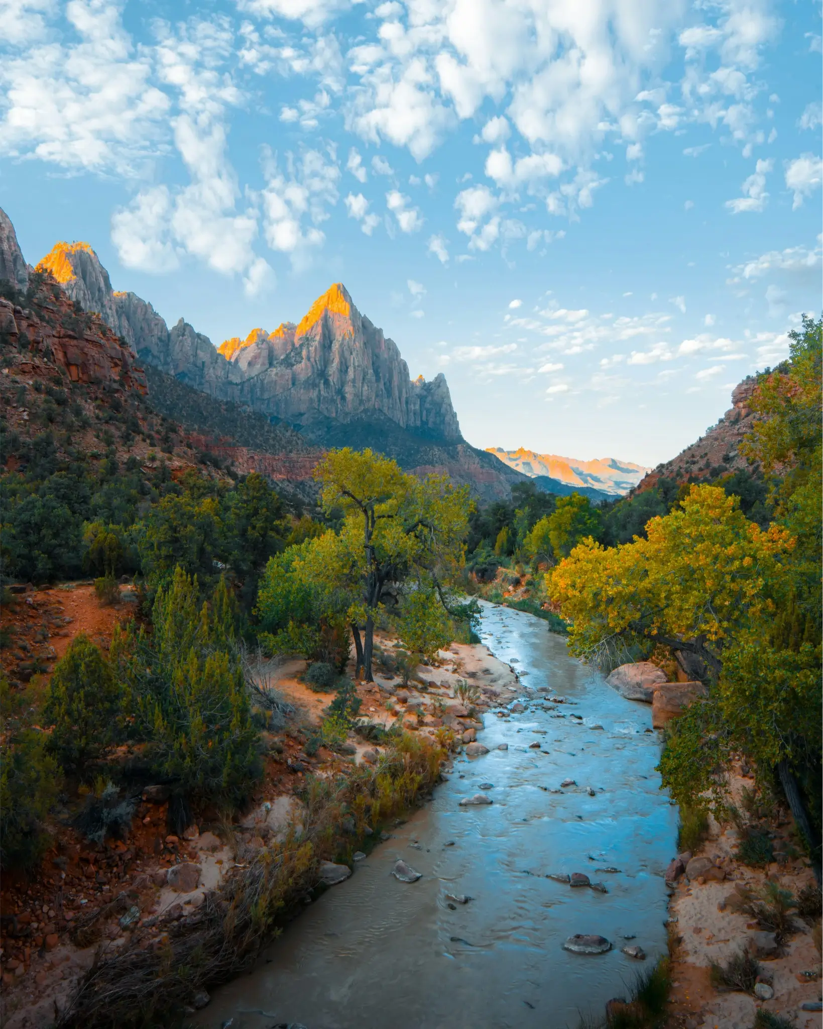 Tranquilidad en las montañas